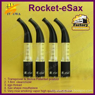 2013  new desigh e cigs Itsuwa  ego tank atomizer Rocket ESax for sell